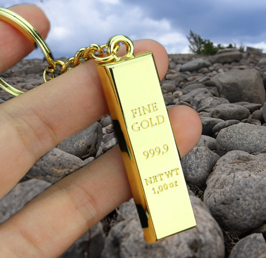 Goldbarren Replik Schlüsselanhänger / Keychain